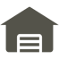Warehouse management icon grey